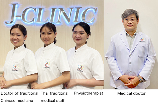 Physiotherapist, Thai traditional medical staff, Doctor
