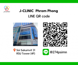 J-CLINIC Phrom PhongのラインQRコード