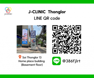 J-CLINIC Thonglor ラインQRコード