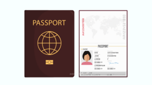 パスポートのイラスト